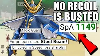MAGIC GUARD LIFE ORB STEEL BEAM EMPOLEON IS BROKEN! POKEMON SCARLET AND VIOLET | POKEMON SHOWDOWN