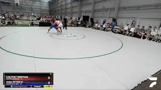 195 Lbs 2nd Wrestleback (16 Team) - Colton Freeman, South Carolina Vs Ivan Petrich, Minnesota Red