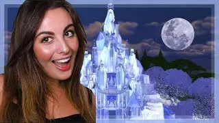 THE SIMS 4 ELSA'S FROZEN CASTLE l WALKTHROUGH TOUR