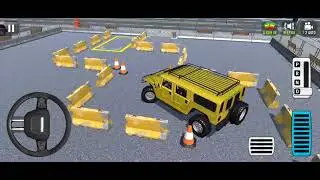 Yellow Hummer Parking Like a Pro! | Parking Game 2025 | Android Gameplay