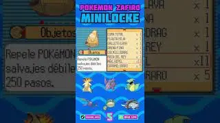 Pokemon Zafiro Minilocke #343 - MO CASCADA