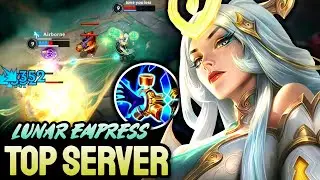 WILD RIFT LUNAR EMPRESS SYNDRA - TOP SERVER GAMEPLAY - SOVEREIGN RANKED