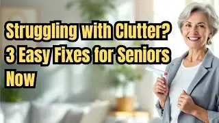 Decluttering Tips for Seniors: One-In-One-Out + 5-Item Challenge (Senior Cleaning Hacks)