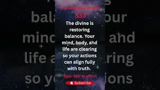 The Universe Secret: Angel Number: 333! #spritualvibes #thesecret #333