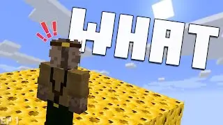 This Skyblock is Unlike Anything You've Seen... (Trust Me) | Cheese Block Ep1