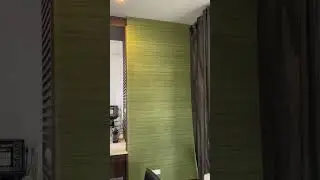 before and after #wallpaperinstallation #singaporeinterior