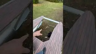 Custom boat build update. Trampoline is cut out for the pontoon