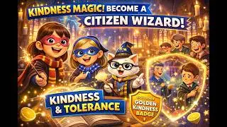 Kindness & Tolerance for Kids 🪄✨ | Become a Citizen Wizard at Hogwarts!