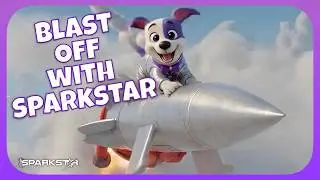 SparkStar the Galactic Pup 🚀 | Awe-Filled Adventures for Kids!