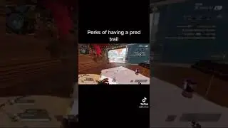 Perks of having a pred trail in #apexlegends
