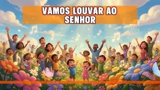 Música Vamos Louvar ao Senhor | Música Infantil Cristã Alegre