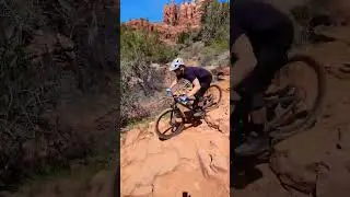 Joseph Making Hiline Look Smooth 🤘🏼 #shortsvideo #mtb #travel #shortsfeed #shorts #gopro #sedona