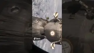 Soyuz Undocking From The ISS 🚀😮&zwj;#shorts