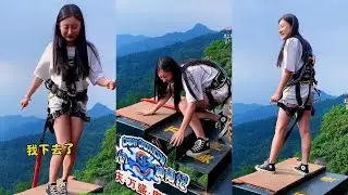 Bungee Jumping With Rope In Beautiful Place:Asmr Bungee Jumping
