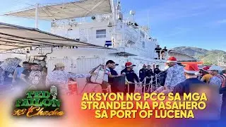 PCG, nagpadala ng 44-meter vessel sa port of Lucena para sa mga stranded na pasahero