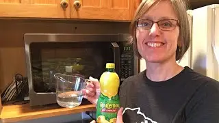 DIY:  Homemade Microwave Cleaner with Lemon Juice