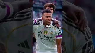 WHY IS THE YELLOW BADGE ON REAL MADRID&rsquo;S JERSEY?🤔👀