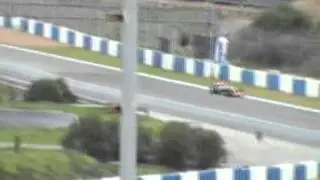 Entrenamientos de F1 en Jerez (07/12/2006)