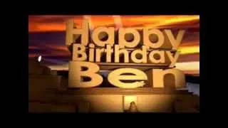 Happy Birthday Ben