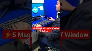 Window Button के 5 Magical Use🔥😲 #viral #computer #excel #exceltips #msword