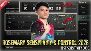AE Rosemary (Update 4.2) | PMGC Best IGL | Sensitivity and Control Code | Advanced Control FPP/TPP