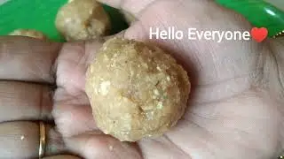 Healthy Poha Peanut Laddu 😛 Poha Peanut Recipe
