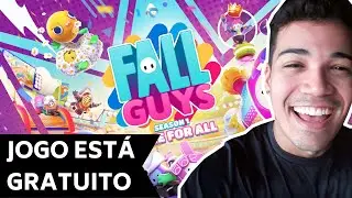 Fall Guys de Gra&ccedil;a - Testando o Jogo