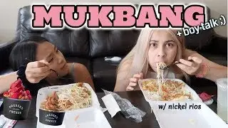 VEGAN MUKBANG + f**kboys, relationship, self-love advice | ft. nickel rios | Vanessa Nagoya