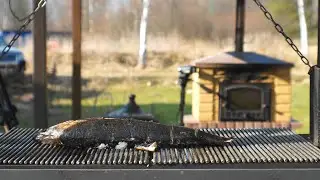Пескадо а ля парилья. Жарим рыбу на аргентинском гриле.