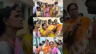 Unable to answer the question of the YSRCP agent in Pulivendula.. the police are speechless #Puli...