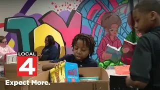 Go 4 It: Hundreds of donated children&rsquo;s books delivered to Detroit school campus