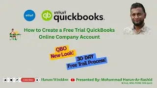 How to Create a Free Trial QuickBooks Online Company Account | 2025 | 2026 | UK Version |