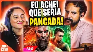 NÓS SOMOS DEUSES! reagindo ao Rap do Kratos e Atreus (God of War) 7 MINUTOZ  | AUDIO TAPE REACT