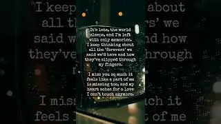 #latenightconfessions