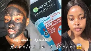 Как сделать кожу мягкой и безупречной✨ с помощью GARNIER SKIN ACTIVE 3 В 1😍| РАБОТАЕТ НА 100%✨