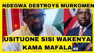 Usituone Sisi Wakenya Kama Mafala, Tafuta Uongo Zingine! Angry Lawyer Ndegwa Njiru Lectures Murkomen