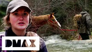 Crossing Dangerous Rapids In Search Of Propane | River Of No Return