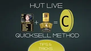 NHL 15 Tips & Tricks: The HUT Live Quicksell Method (BEST WAY TO MAKE COINS)
