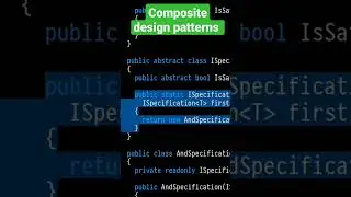 Composite design patterns in Csharp 