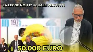 GIUDICE SPORTIVO TENERO CON IMPUNITI: MULTA CON DIFFIDA 💰 VARIO MATERIALE DAI PETARDI AI FUMOGENI 😱