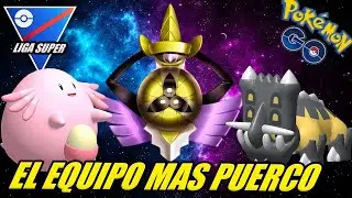 ¡LO MÁS CERDO DE LO CERDO! AEGISLASH, BASTIODON y CHANSEY EN EL MISMO TEAM de LIGA SUPER - Go PvP