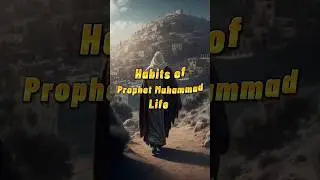 Habits of Prophet Muhammad (S.A.W) #habits #spreadislam #islam #life