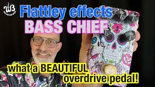 The Flattley Bass Chief OVERDRIVE pedal... What a beauty!!!