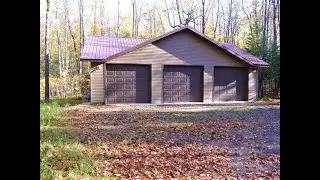 Close to 10 Acres with a nice 3 stall garage already on it