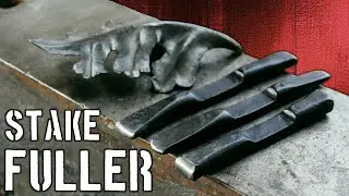 Forging a French Repousse Stake Fuller