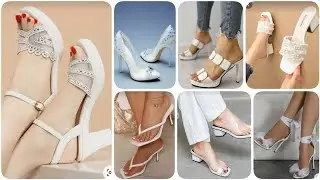 WhiTe Heels ideas 🤍 Heels/Sandals/FaShiOn@SparklyTrEnD369