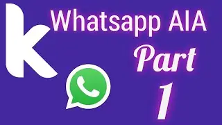 Whatsapp Aia Part 1 | kodular Tutorial