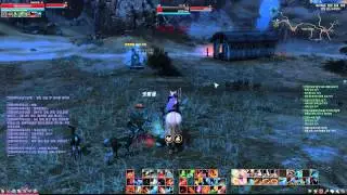 ArcheAge CBT4 - Horse combat skills