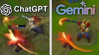 ChatGPT vs Gemini Make League of Legends From Scratch