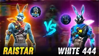 💯RAISTAR VS WHITE 444 💥🤯 || 1V1 INDIA ONE TAP #garena #freefire #raftararmy 